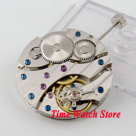 PARNIS watch movement 17 Jewels mechanical Asia 6497 Hand-Winding movement fit for men's watch wrist watch men M12