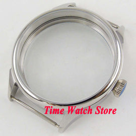 Parnis 42mm Luxury watch case fit ETA 6497 6498 St 3600 hand winding movement C138