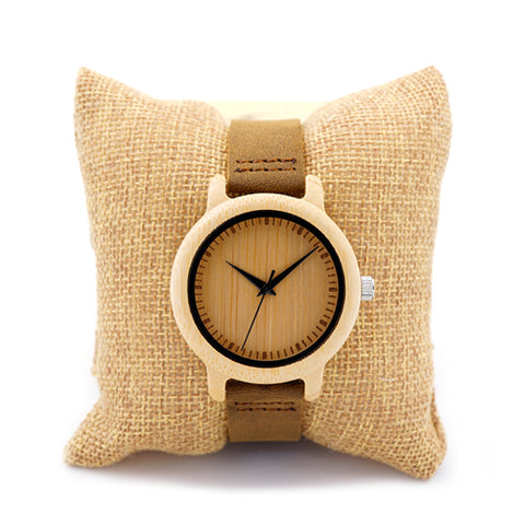 BOBO BIRD Timepieces Bamboo Watches Lovers Handmade Natural Wood Luxury Wristwatches Ideal Gifts Items Drop Shipping