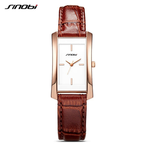 Lovers Watch Mens Women Quartz Watches SINOBI Luxury brand relogio masculino couple Lovers watch gitts erkek kol saati AAA Gift