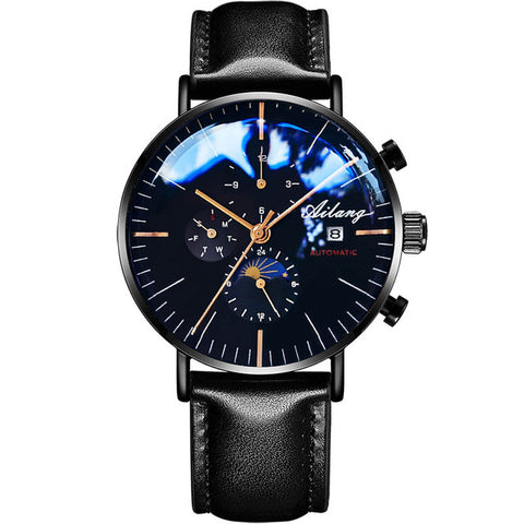 AILANG Top Luxury Fashion Brand Men's Automatic Mechanical Watch Minimalist Sports Watch Man Reloj Diesel Simple Men Watch