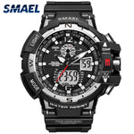 Casual Watch Men Waterproof montre homme Men's Writswatch LED Digital Watches Men Clock Led reloj hombre 1376 Big Sport Watches