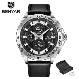 2019 New BENYAR Men's Watches Top Brand Luxury Watch Men Sports Watches Chronograph Waterproof Business Watch Relogio Masculin