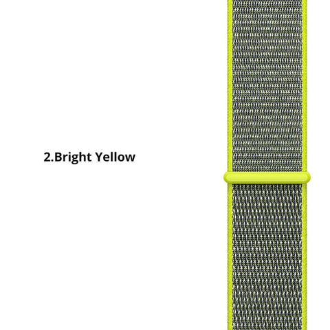 20mm Nylon Loop Band For Amazfit Bip Strap band Replace for Xiaomi Huami Amazfit Band Bracelet Woven Nylon Amazifit Bip Strap